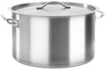 vidaXL Suppentopf mit 2 Griffen Kochtopf Universaltopf Induktion Topf Spaghettitopf