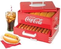 Salco Coca-Cola Retro Hot Dog Maker | Dampfgarer & Br&ouml;tchenw&auml;rmer im American Diner