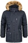 Geographical Norway Chirac Men - Parka Gro&szlig; Warm Mann Herbst Winter -