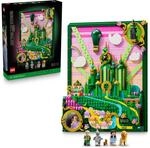 LEGO Wicked Emerald City Wandkunst - 3D Modell f&uuml;r Erwachsene - Modellbau mit 6