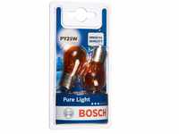 Bosch PY21W Pure Light Fahrzeuglampen - 12 V 21 W BAU15s - 2 Stücke