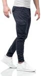 Indicode Herren Outdoor Cargohose Cargo Hose Stoff lang viele Taschen B698