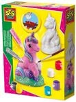 SES Creative 01299 Gips Gie&szlig;en Einhorn, Fantasievolles Bastelset f&uuml;r Kinder