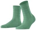 FALKE Damen Socken Madras W So Baumwolle gemustert 1 Paar, T&uuml;rkis Ocean Green 7506