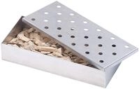 Rosenstein & S&ouml;hne R&auml;ucherbox Kohlegrill: R&auml;ucherbox aus rostfreiem Edelstahl,