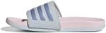 adidas Damen Adilette Comfort Slides, Halo Blue/Blue Spark Met. / Clear Pink, 38 EU