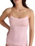 CALIDA Cate Spaghetti-Top Damen, mit Satin-Einsatz am Ausschnitt, verstellbare