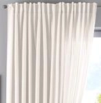 Vorhang Verdeckte Schlaufen Cationic &raquo;JENA&laquo; HxB 250x300 cm Creme Blickdicht Leinen