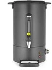 HENDI Hei&szlig;getr&auml;nkespender, UNIQ, f&uuml;r Gl&uuml;hwein und Wasser, 16L, Schwarz 