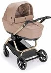 Kombi-Kinderwagen Techno Babila 2in1 | Mehr Farben verf&uuml;gbar | klappbar, Farbe:Braun