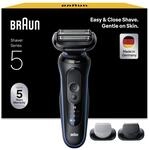 Braun Rasierer Herren Elektrisch Series 5, 52-B1650s, Blau