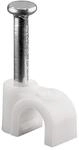 goobay 17076 Kabelschelle 100er Set / Kabelhalterung zur Kabel Befestigung bis zu 4mm