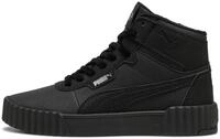 Puma Carina 3.0 Mid WTR Damen-Sneaker, Puma Schwarz Puma Silber, 37 EU