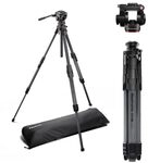 Manfrotto 500X Fluid Videokopf mit ONE Hybrid Carbon Stativ &ndash; Foto & Video Stativ