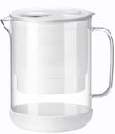 Waterdrop PT-72W 𝐆𝐥𝐚𝐬 Wasserfilterkanne, 2,5L, 2-Month NSF-Zertifiziert 