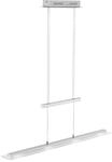 Fischer & Honsel Pendelleuchte Tenso TW 4x LED 5,0 Watt, nickelfarben, 3 Stufen CCT,