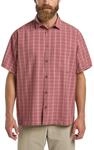 Jack Wolfskin Herren Meseta Shirt Hemd, Check Dark Rust, L EU