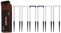 Krockettor Club, 16 mm - Croquet Tore aus Stahl - Designed in England - Offizielle