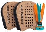 Waboba VOLI - Rethink Your Paddle Game &ndash; Backyard Set Includes: 2 Wearable Paddles