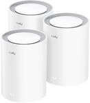 Cudy Dual Band BE3600 WiFi 7 Wi-Fi Mesh System, 3,6 Gbit/s 160 MHz, Abdeckung bis zu