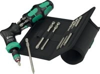 Wera 05051536001 Kraftform Kompakt Pistol RA-R 2, 13-teilig