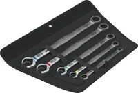 Wera 05020380001 6007 Joker 5 Set 1 Maul-Ringratschenschl&uuml;ssel-Satz, 5-teilig