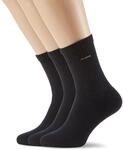 Camano Unisex 3er Pack Sportsocken Basic mit Komfortbund Damen & Herren Str&uuml;mpfe,