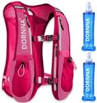 DORNNA - Laufweste Damen und Herren mit 2 Trinkflasche 500 ml, Running Vest