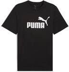PUMA Unisex ESS No. 1 Logo Tee T-Shirts, PUMA Black, S