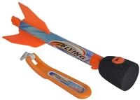 Simba 107202415 - Space Rocket Pfeifrakete, mit Pfeifton, Gummischleuder, 23cm,