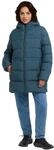 Jack Wolfskin Damen Frozen Palace Long Jkt W Rds, Aluminium Blue, XL EU
