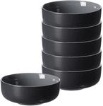 Ritzenhoff & Breker M&uuml;slischalen Jasper, Schwarz, 6er Set, &oslash; 14 cm, 500 ml,