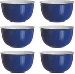 Ritzenhoff & Breker Doppio M&uuml;slischalen &oslash; 14 cm, 6er Set, Schalen mit farbiger