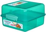 Sistema Brotdose Kinder mit F&auml;chern | Lunch Cube1,4 l | Lunchbox mit Deckel 