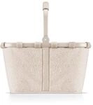 reisenthel carrybag teddy sand &ndash; Stabiler Einkaufskorb mit viel Stauraum und