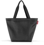 reisenthel shopper M in mesh black &ndash; Ger&auml;umige Shopping Bag und edle Handtasche in