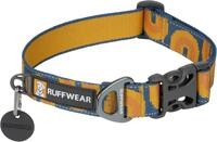RUFFWEAR Crag Dog Collar, Small Dog Collar with Aluminium V-Ring, Adjustable Length
