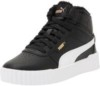Puma Carina 3.0 MID WTR JR Sneaker, Schwarz Wei&szlig;, 38.5 EU, Puma Schwarz Puma Wei&szlig;,