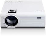 Lenco LPJ-280WH - Beamer - Mini Beamer HD - Projektor - Projector HD | Klein -