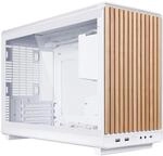 Lian Li DAN Cases A3-mATX Wood Edition PC-Geh&auml;use, Micro-ATX, Tempered Glass, Buche,