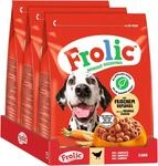 Frolic Hunde Trockenfutter mit frischem Gefl&uuml;gel 3x2,6kg