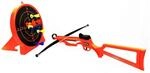 Petron Sureshot Combo Pack Crossbow Kinder Armbrust + Zielscheibe, orange/schwarz (1