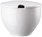 Rosenthal Junto Weiss Zuckerdose mit Einschnitt
