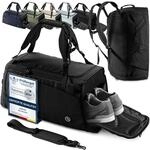 Sporttasche Trainingstasche + Rucksackfunktion, Schuhfach, Nassfach | Reisetasche