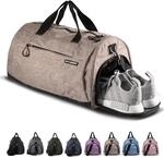 Fitgriff&reg; Sporttasche & Reisetasche f&uuml;r Damen und Herren - mit Schuhfach & Nassfach