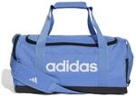 Adidas Unisex Essentials Linear Duffel Bag, Blue Fusion/Black/White, S