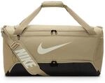 Nike Unisex Brsla M - 9.5 60L Sporttasche, Desert Khaki/Black/Sail