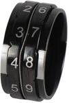 KnitPro &ndash; KnitPro Schwarz (Gr&ouml;&szlig;e 9, 19,0 mm) Reihenz&auml;hlerring &ndash; 1 St&uuml;ck
