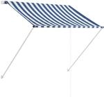 vidaXL Markise, Klemmmarkise Einziehbar, Sonnenschutz f&uuml;r Fenster Terrasse...