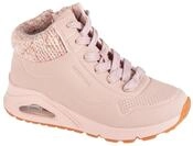 Skechers M&auml;dchen UNO GEN1 Trainer, Blush Synthetic/Sweater Knit, 35 EU
